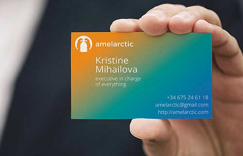 Business card, version 1